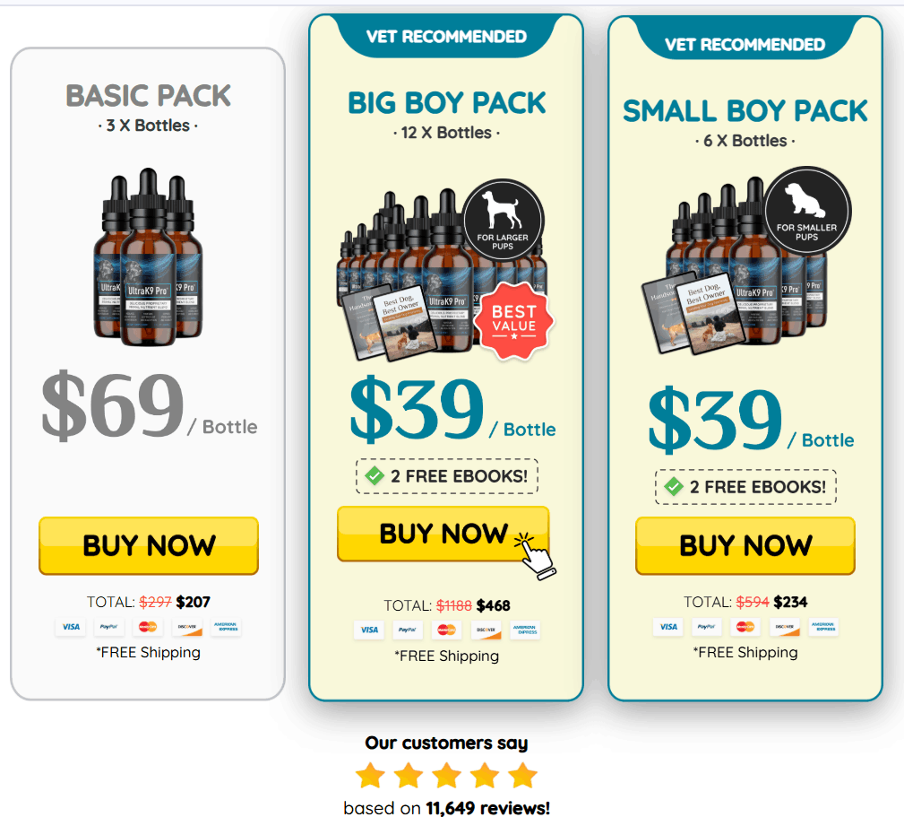 UltraK9 Pro Tonic price -1